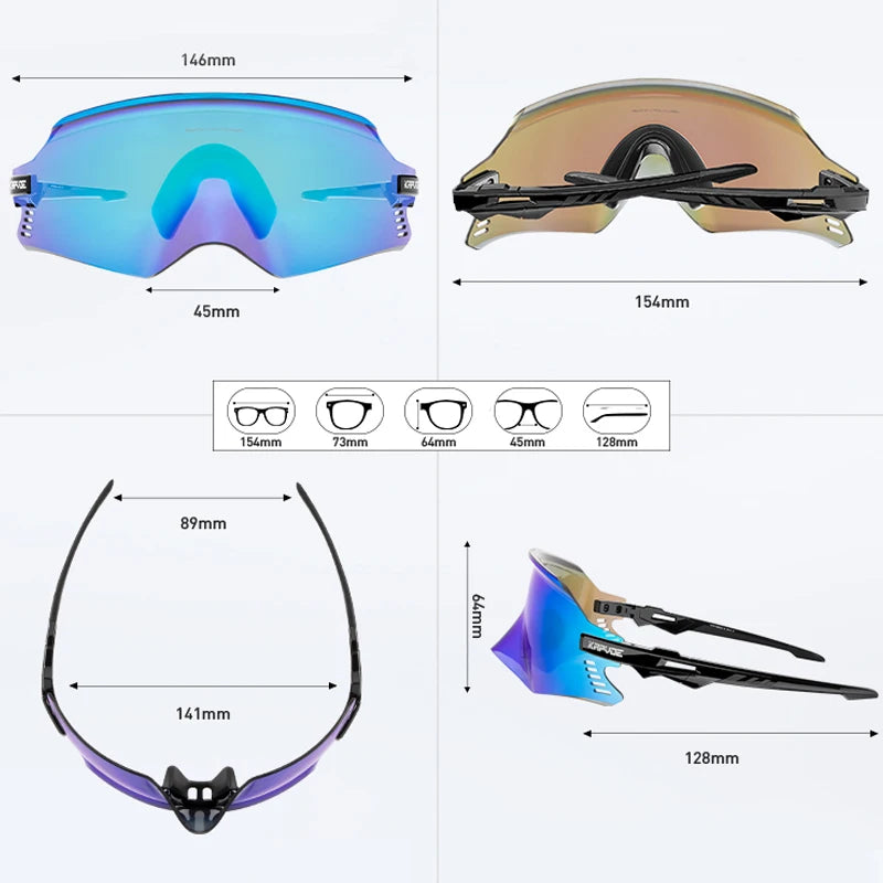Kapvoe MTB cycling glasses
