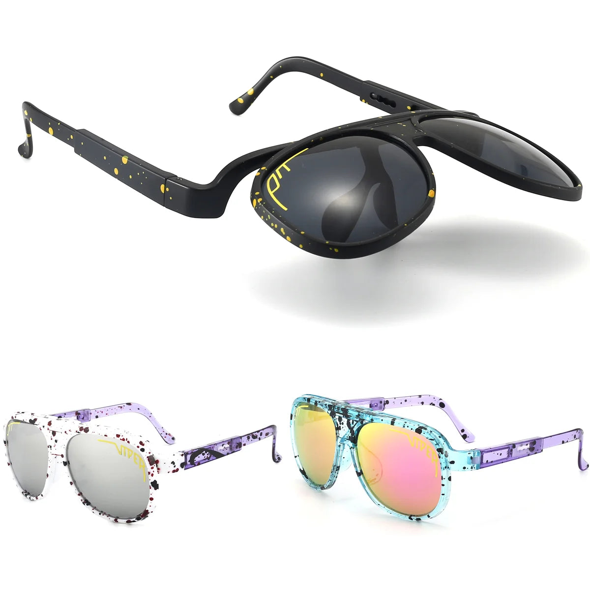 VIPER™ Limited Edition Flip-Up Sonnenbrille 🕶️🔥