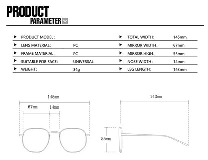 Nachtfahrbrille – Unisex Anti-Blendung